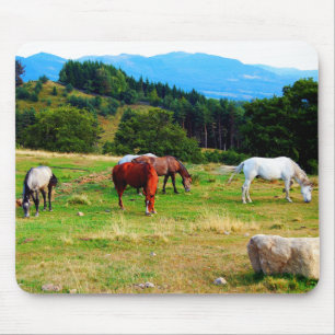 Alfombrilla De Ratón Fauna Mousepads de los caballos