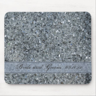 Alfombrilla De Ratón Faux Sparkle Boda