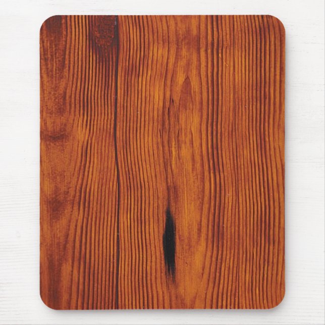 Alfombrilla De Ratón faux Wood Grain Mousepad (Frente)