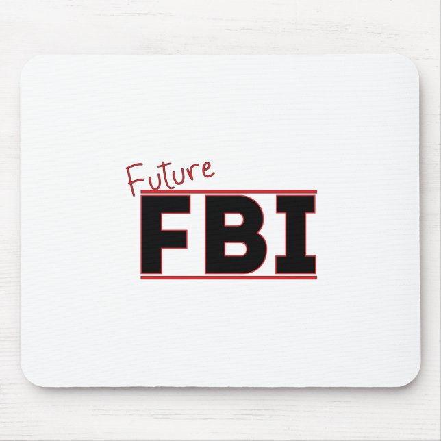 Alfombrilla De Ratón FBI futuro (Frente)