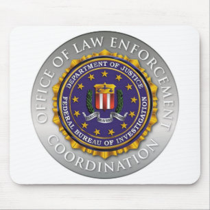 Alfombrilla De Ratón FBI Office of Law Enforcement