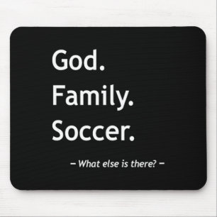 Alfombrilla De Ratón Fe cristiana Cristianismo Dios Familia Fútbol
