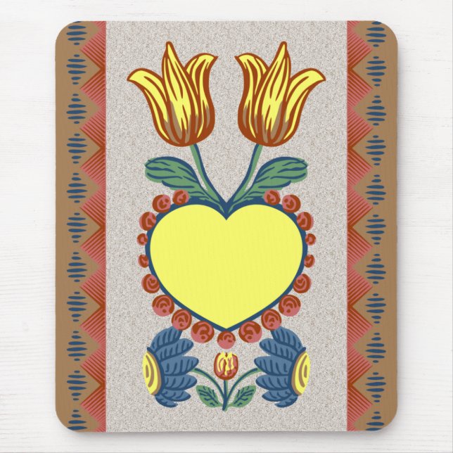 Alfombrilla De Ratón Fe, esperanza, caridad y amor - Mousepad (Frente)
