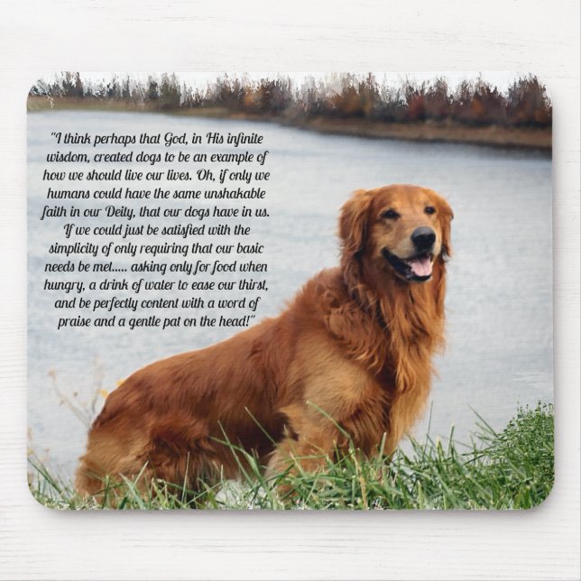 Alfombrilla De Ratón Fe inquebrantable Inspiradora (Frente)