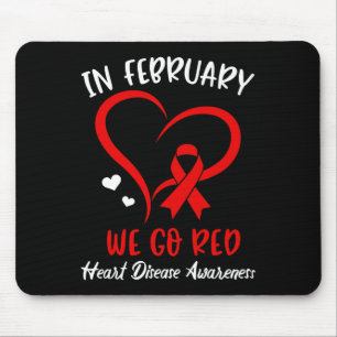 Alfombrilla De Ratón Febrero Vamos Rojo Estadounidense Enfermedades Car