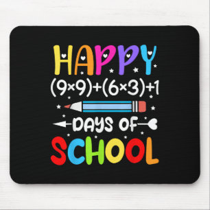 Alfombrilla De Ratón Felices 100 días de clases 100 días Mamáes más int