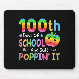 Alfombrilla De Ratón Felices 100 Días Escolares Y Aún Poniendo A Los Ni