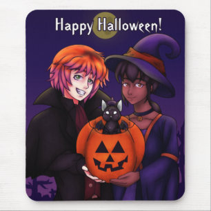 Alfombrilla De Ratón Felices disfraces de Halloween