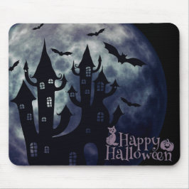 Alfombrilla De Ratón Felices murciélagos de Halloween y Mousepad