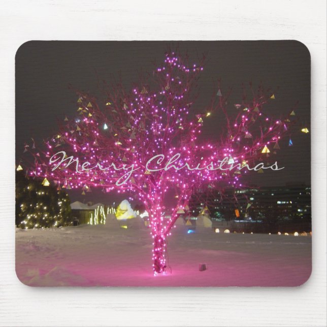 Alfombrilla De Ratón Felices Navidad (Frente)
