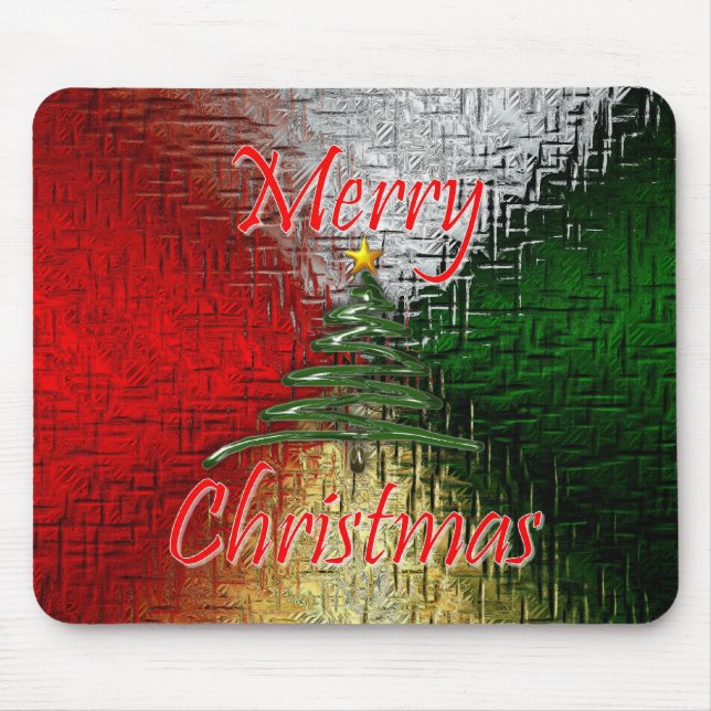 Alfombrilla De Ratón Felices Navidad (Frente)