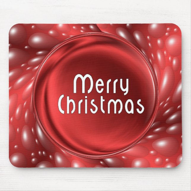 Alfombrilla De Ratón Felices Navidad (Frente)