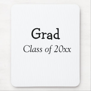 Alfombrilla De Ratón Felicidades por graduación clase de 20xx agregar n