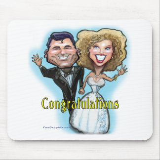 Alfombrilla De Ratón Felicitaciones a las muñecas Bodas