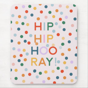 Alfombrilla De Ratón Felicitaciones por la fiesta de cumpleaños de Hip 