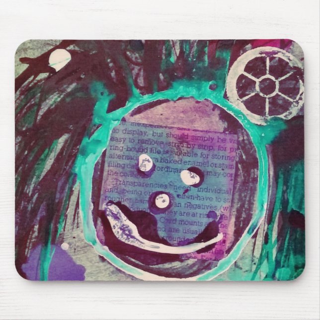 Alfombrilla De Ratón Feliz (Frente)