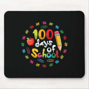 Alfombrilla De Ratón Feliz 100° día de los profesores escolares 100 día