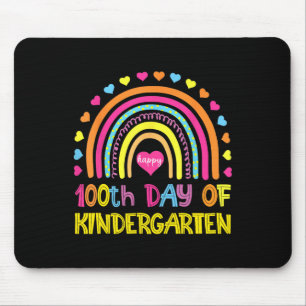 Alfombrilla De Ratón Feliz 100° Día del Maestro Arcoiris Infantil 10