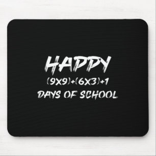 Alfombrilla De Ratón Feliz 100 Días De Diversión Escolar Para El Amo De