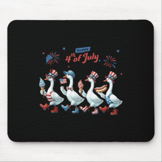 Alfombrilla De Ratón Feliz 4 De Julio Día De La Independencia De Los He