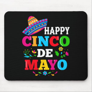 Alfombrilla De Ratón Feliz 5 De Mayo Para Que Fiesta Viva México Cinco