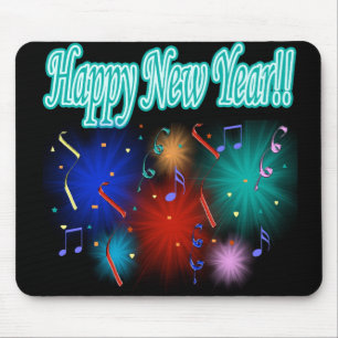 Alfombrilla De Ratón Feliz Año Nuevo