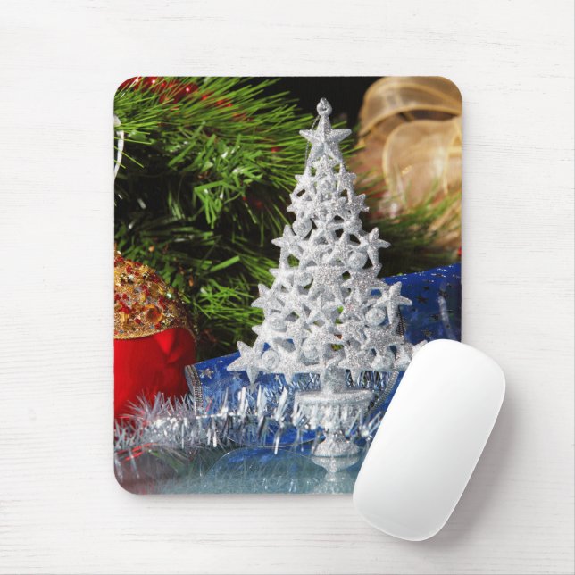 Alfombrilla De Ratón Feliz Año Nuevo (Con ratón)