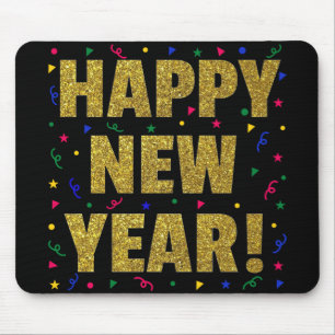 Alfombrilla De Ratón Feliz Año Nuevo