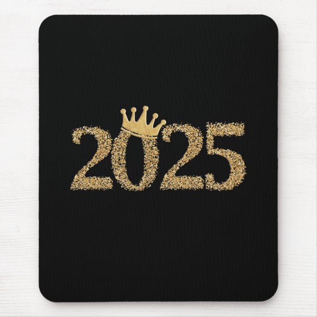 Alfombrilla De Ratón Feliz Año Nuevo 2025 (Frente)