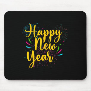 Alfombrilla De Ratón Feliz Año Nuevo 2025 Fiesta gracioso de la fiesta 