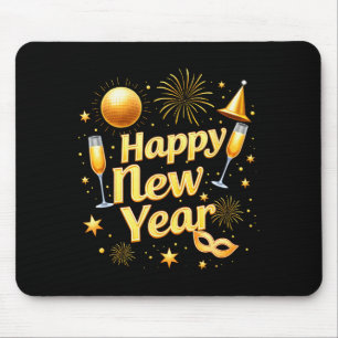 Alfombrilla De Ratón Feliz Año Nuevo 2026 Conteo regresivo para la fies