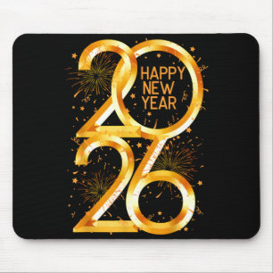 Alfombrilla De Ratón Feliz Año Nuevo 2026 Fiesta de Nochevieja de Nye