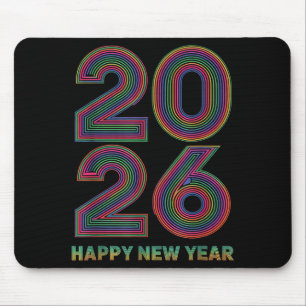 Alfombrilla De Ratón Feliz Año Nuevo 2026 Nochevieja 