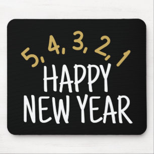 Alfombrilla De Ratón Feliz Año Nuevo Gracioso