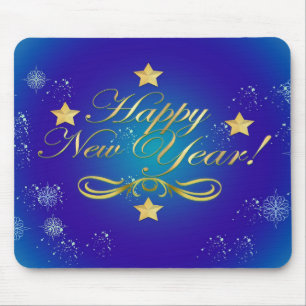 Alfombrilla De Ratón Feliz Año Nuevo Mousepad