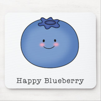 Alfombrilla De Ratón Feliz Blueberry