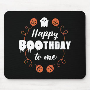 Alfombrilla De Ratón Feliz Boothday Para Mí Diversión Halloween Cumplea
