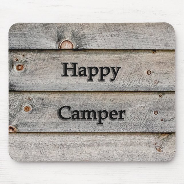 Alfombrilla De Ratón Feliz Camper (Frente)