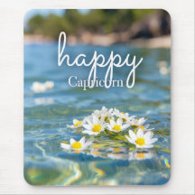 Alfombrilla de ratón feliz Capricornio