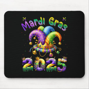 Alfombrilla De Ratón Feliz Carnaval de Mardi Gras 2025 Jester O