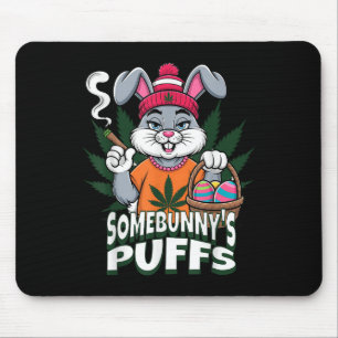 Alfombrilla De Ratón Feliz Chiste Somebunnys Pu