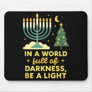 Alfombrilla De Ratón Feliz Chrismukkah Feliz Navidad Feliz Chanukah J