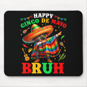 Alfombrilla De Ratón Feliz Cinco De Mayo Hermano Sombrero Mexicano Marg