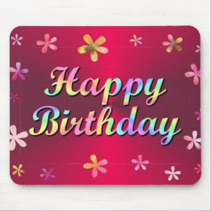 Alfombrilla De Ratón Feliz cumpleaños