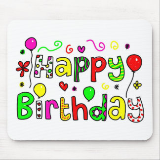 Alfombrilla De Ratón Feliz cumpleaños