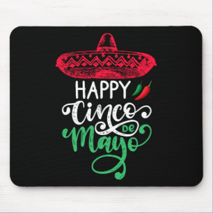 Alfombrilla De Ratón Feliz Cumpleaños Cinco De Mayo Para Mí 5 De Mayo V