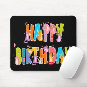 Alfombrilla De Ratón Feliz cumpleaños, divertida celebración del cumple