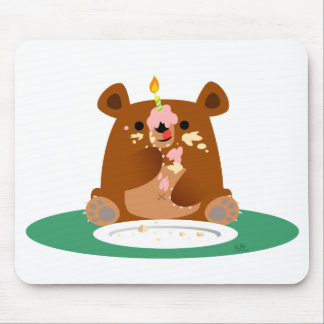 Alfombrilla De Ratón ¡Feliz cumpleaños, poco oso!!