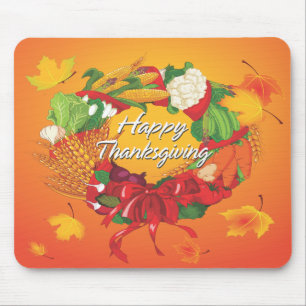 Alfombrilla De Ratón Feliz Día de Acción de Gracias 6 Mousepad
