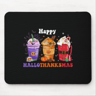 Alfombrilla De Ratón Feliz Día de Acción de Gracias de Hallothanksmas